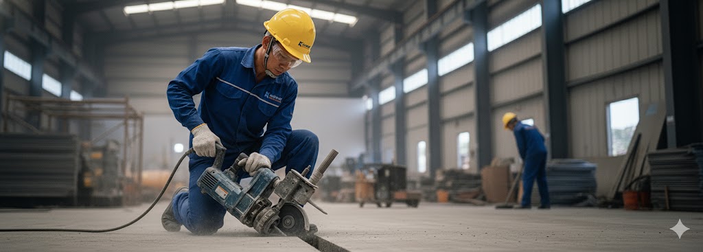 Khoan cắt bê tông