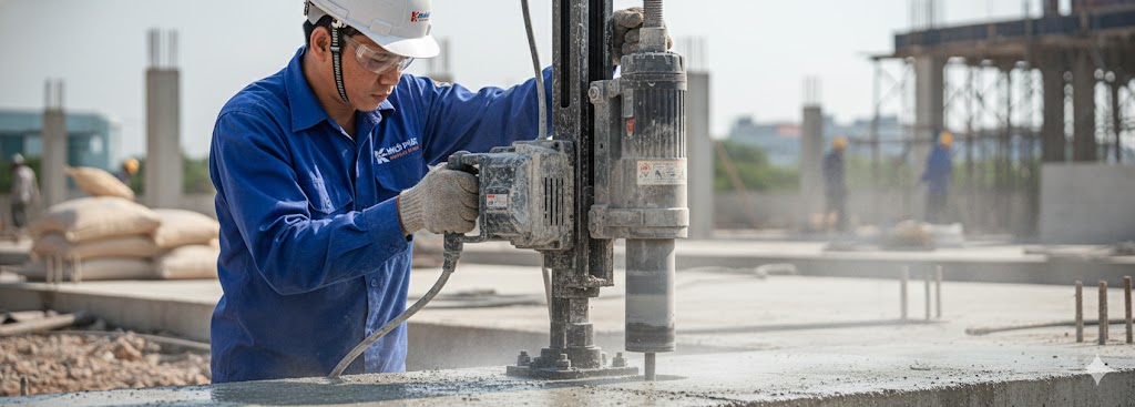 Khoan cắt bê tông