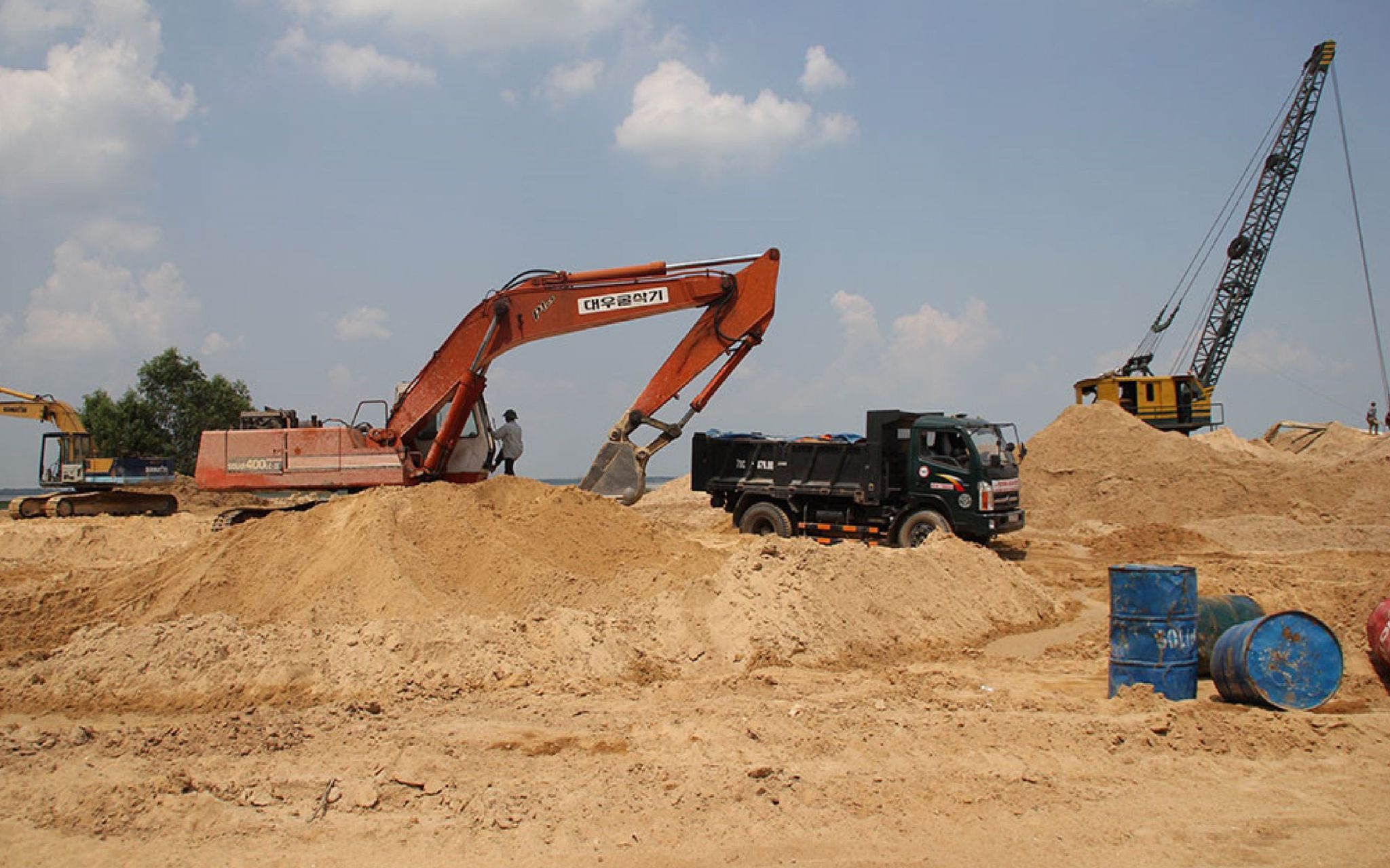 Báo giá cát xây dựng tại Long An cập nhật mới nhất